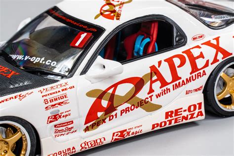 A Pexi Rx 7 Fd3s Apex D1gp Project Auto Pro Shop 1 24 Scale Die Ca Apexi Usa