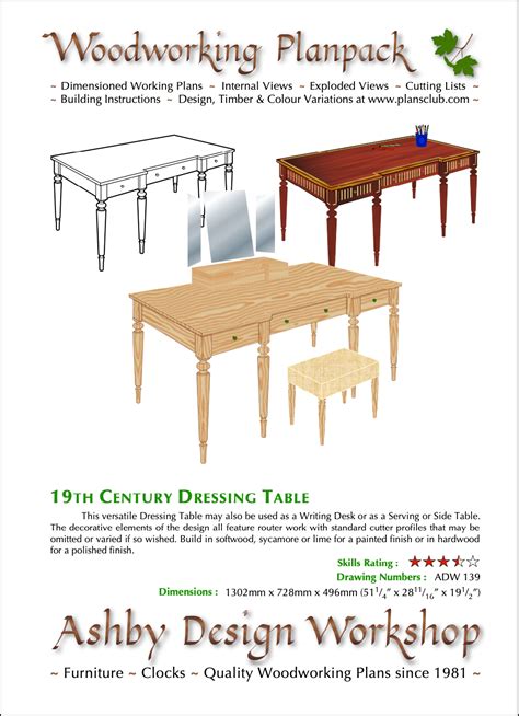 Gateleg Table Plans - 18th Century - PlansClub.com