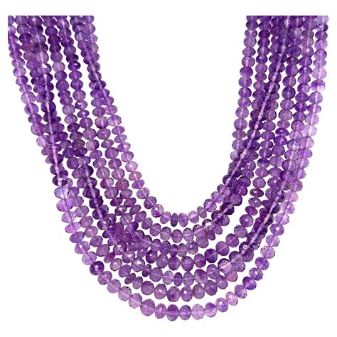 Amethyst Bead Necklace Arts And Crafts Era At Stdibs