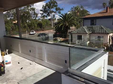 Tempered Glass Railing Install San Diego - Patriot Glass and Mirror ...