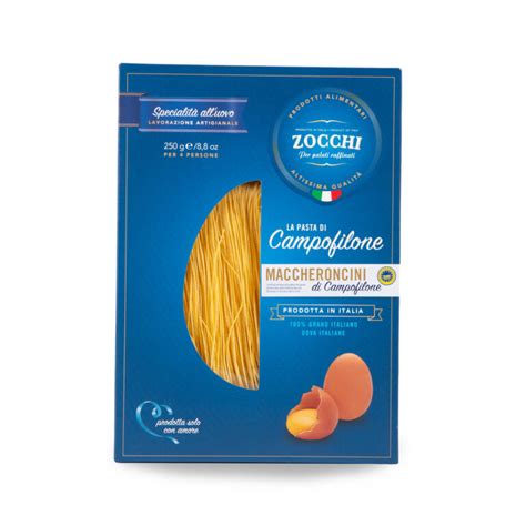 Maccheroncini Di Campofilone Igp In Astuccio 250 G Ingrosso Zocchi