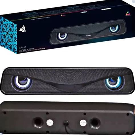 Caixa De Som Para Tv Smart Soundbar Subwoofer Pc Rgb Usb P2 MercadoLivre