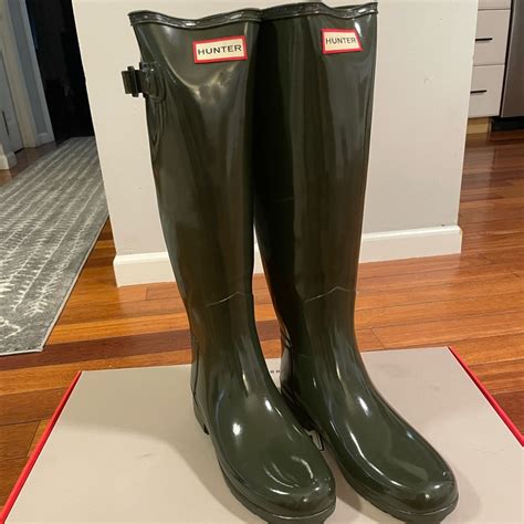 Original Hunter Tall Gloss Boot Gem