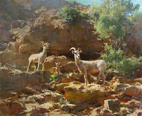 Boldbrush Painting Competition Winner December Bighorn Sheep