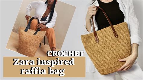 Crochet Raffia Bag Tutorial Youtube