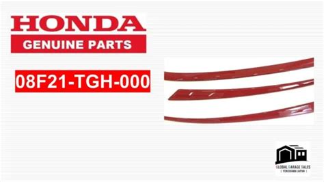 HONDA GENUINE CIVIC Type R FK8 Front Grille Garnish Red 08F21 TGH 000