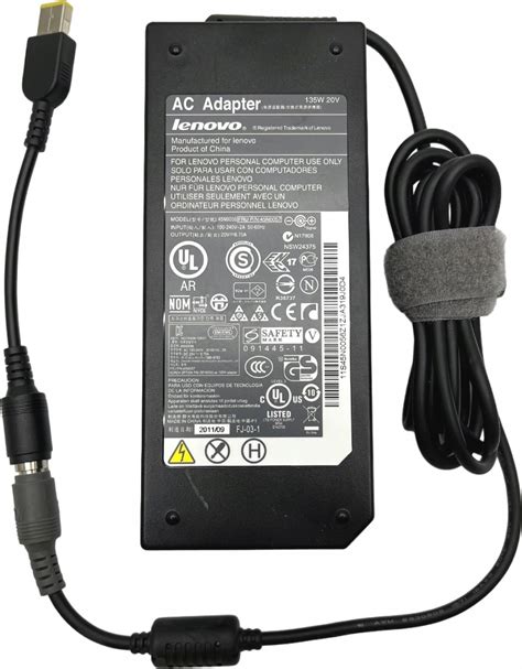 ZASILACZ LENOVO 135W 20V 6 75A 45N0056 ADAPTER w Jastrzębie Zdrój