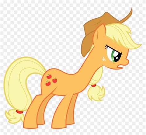 Applejack Angry Vector