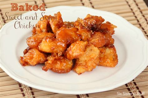 Baked Sweet And Sour Chicken Recipe Six Sisters Stuff