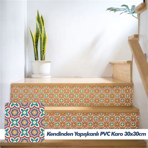 Boss Tape Yapışkanlı Pvc Karo Moroccan 30x30cm