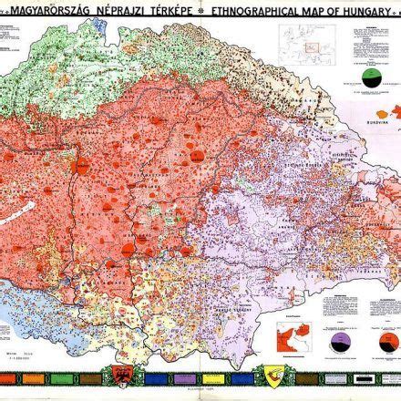 1927 ethnographic map treaty trianon | Map, Historical maps, Ethnographic