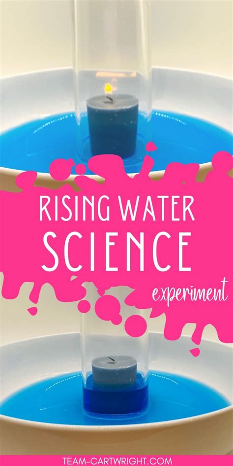 Rising Water Experiment Magic Water Science Experiment Water Experiments Water Science