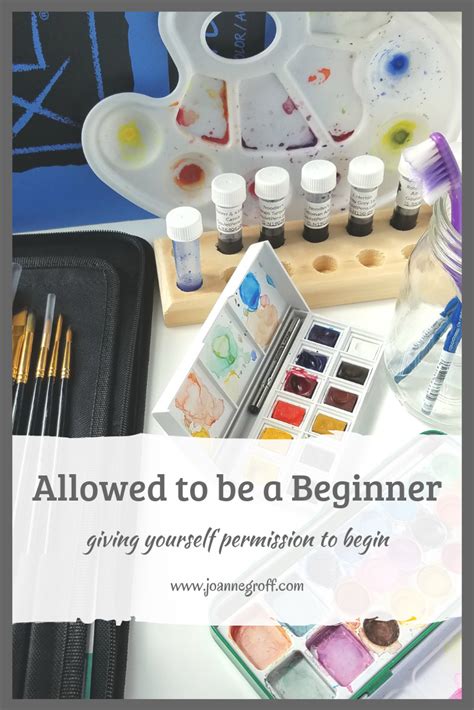 Allowed To Be A Beginner A Series On Permission By The Painted Pen