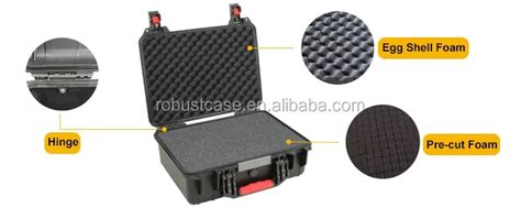 Plastic Hard Storage Case Waterproof Carrying Camera Case W/ Foam - Buy Portable Hard Case,Tool ...