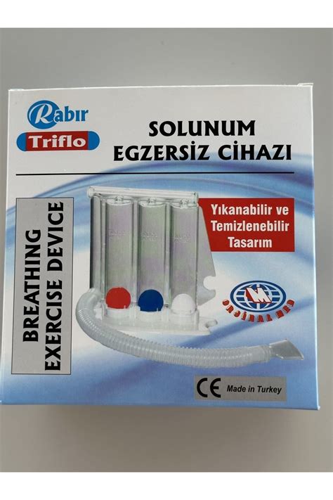 Rabir Rab R Triflo Egzersiz Solunum Cihaz Top Fleme Topu Nefes