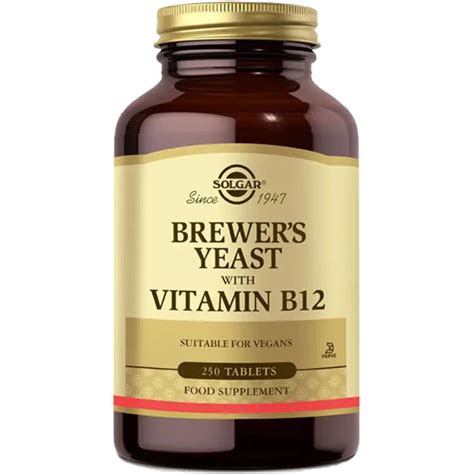 Solgar Brewer’s Yeast With Vitamin B12 250 Tablet Nar Ecza