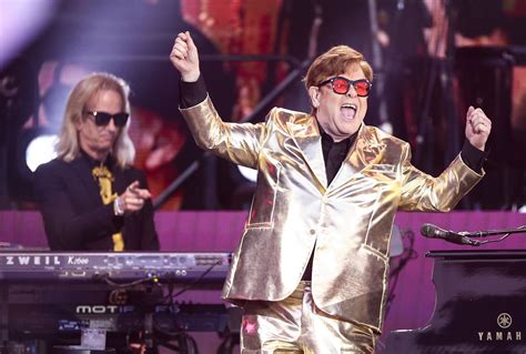 Sir Elton John Closes Glastonbury On Final Uk Gig Of Farewell Tour