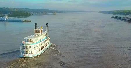 Riverboat Twilight Mississippi River Cruises - Mississippi River ...