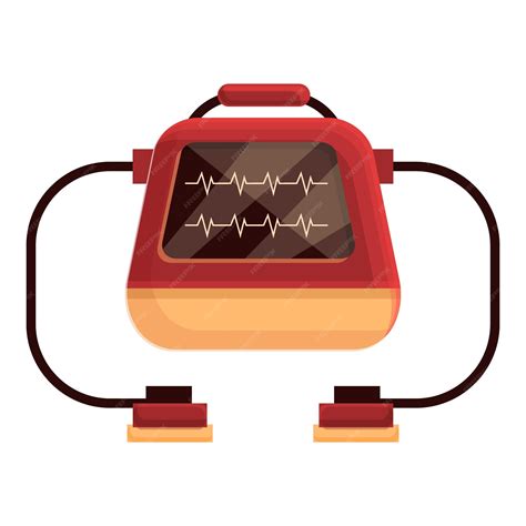 Premium Vector Disease Defibrillator Icon Cartoon Of Disease