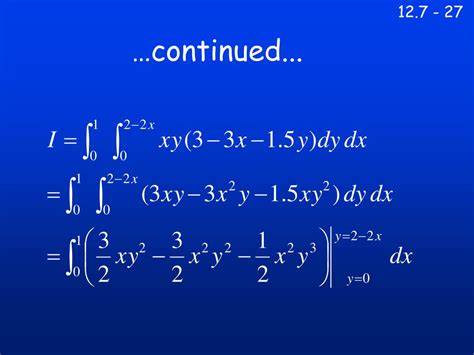 Ppt Triple Integrals Powerpoint Presentation Free Download Id6967840