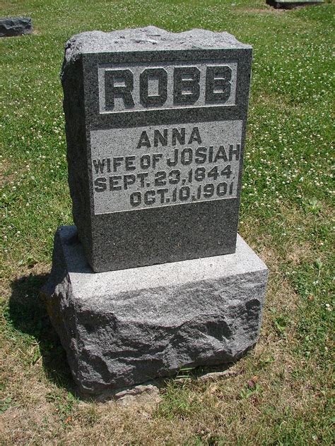 Anna Gilchrist Robb Find A Grave Memorial