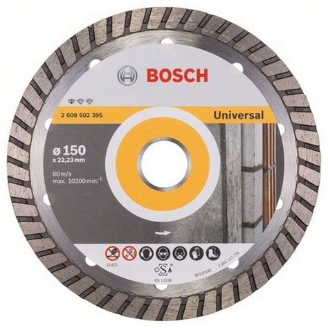 Bosch Diamentowa tarcza tnąca STANDARD FOR UNIVERSAL TURBO 150x22 2mm 2