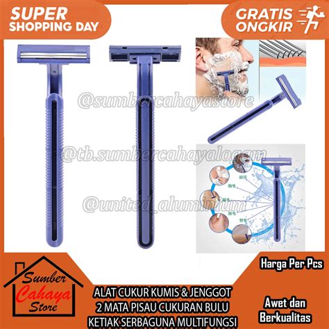 Jual Alat Cukur Kumis Jenggot Mata Pisau Cukuran Bulu Ketiak Ketek