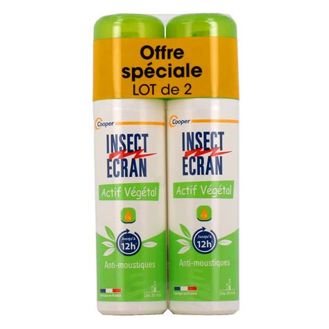 Insect Ecran Lotion Anti Moustique Actif Végétal