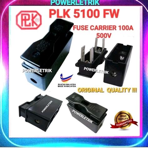 READY STOCK PLK 5100 FW 100A HRC FUSE CARRIER FRONT WIRING WITH