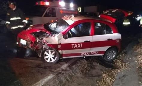 Aparatoso Accidente En La Carretera Valles Tampico 4 Heridos