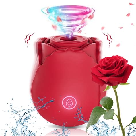 Rose Toy For Woman With 10 Sucking Vibrator Modes Rose Sex Toy Rose Sex