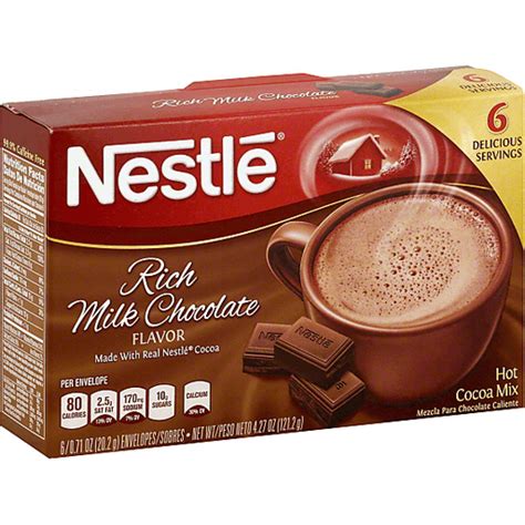 Nestle Hot Cocoa Mix Rich Milk Chocolate Flavor Buehler S