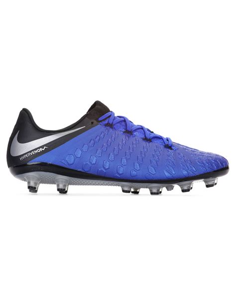 Botas De Fútbol Hypervenom Phantom Iii Elite Ag Pro Azul