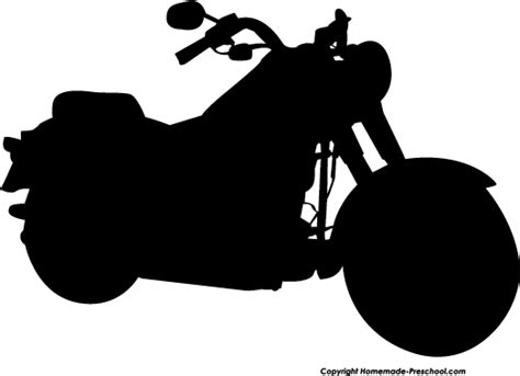 Motorcycle silhouette free clipart kid – Clipartix