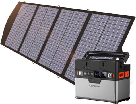 Allpowers Luxiqo® Zonnepaneel Set Solar Power Station Zonne Energie