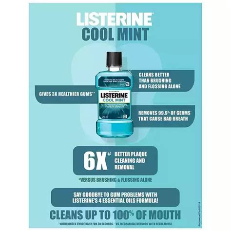 Listerine Mouth Wash Uses Price Dosage Side Effects Substitute