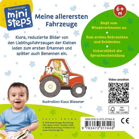 Ministeps Meine Allerersten Fahrzeuge Kinderbuch Ab M Kaufen Auf