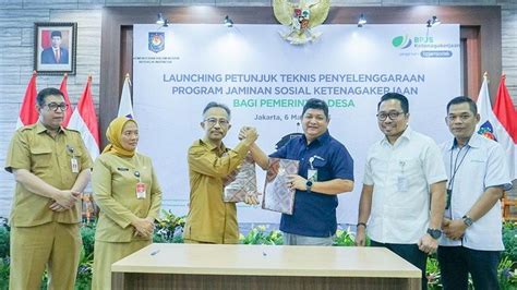 BPJS Ketenagakerjaan Luncurkan Program Jamsostek Bagi Pemdes