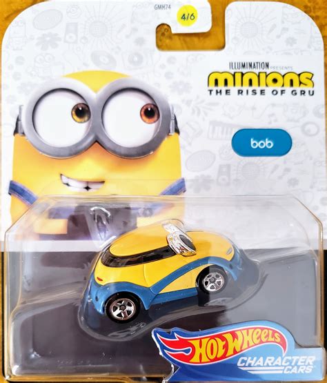 Hot Wheels Character Cars Minions Bob Universo Hot Wheels