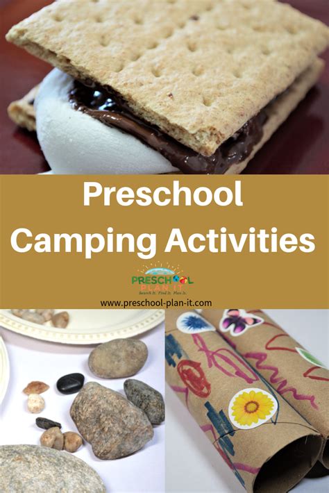 Camping Theme Preschool Activities