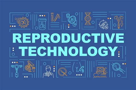 Reproductive technology banner | Outline Icons ~ Creative Market