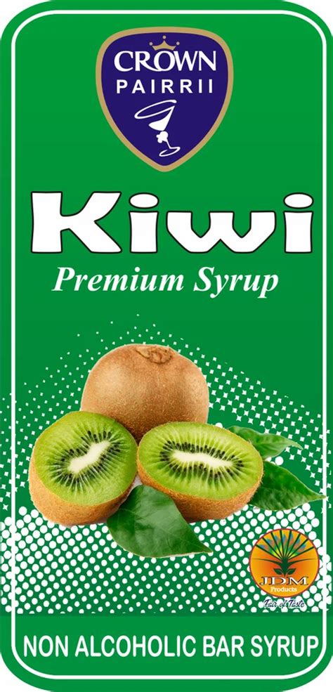 Crown Pairrii Kiwi Mocktail Syrup Packaging Type Carton Packaging