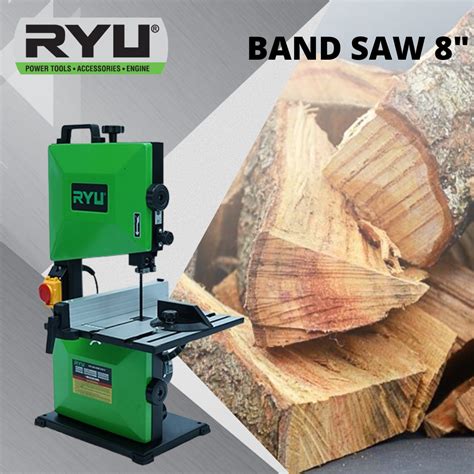 Tekiro Ryu Mesin Band Saw 8 Inch Gergaji Kayu Bandsaw Ukir Triplek