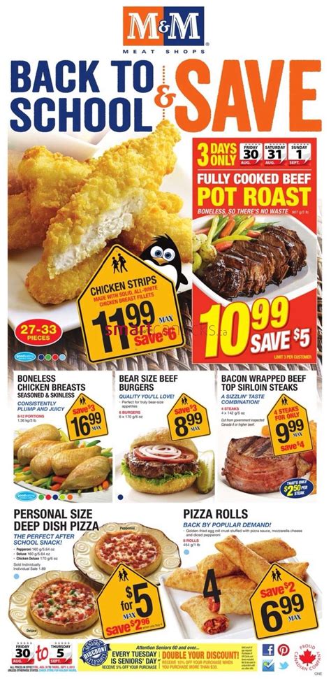 M&M Meat Shops flyer August 30 to September 5