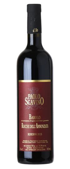 2015 Paolo Scavino Rocche Dell Annunziata Barolo Riserva SKU 1683019