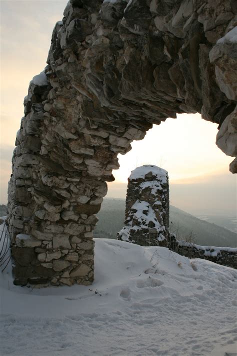 Free Images Rock Mountain Snow Winter White Weather Castle