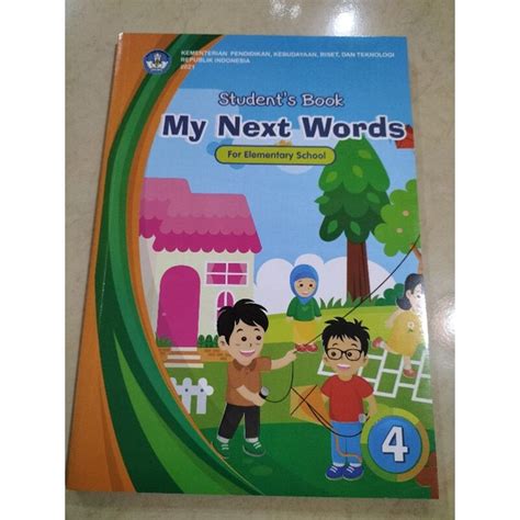 Jual Buku Kurikulum Merdeka Bahasa Inggris Sd Kelas 4 My Next Words Shopee Indonesia