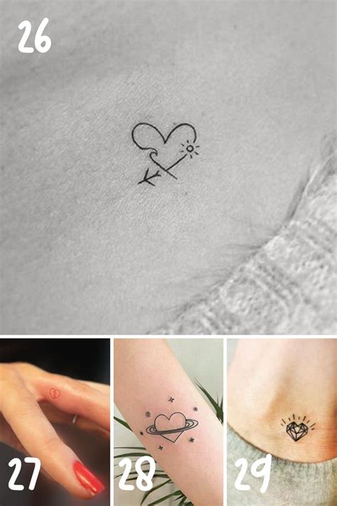 Adorable Small Heart Tattoos Tattooglee Tiny Heart Tattoos