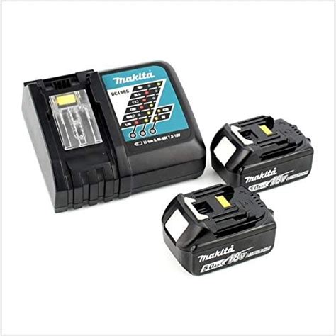 Makita Power Source Kit 18 V Mit 2x BL 1860 B Akku 6 0 Ah DC 18 RD