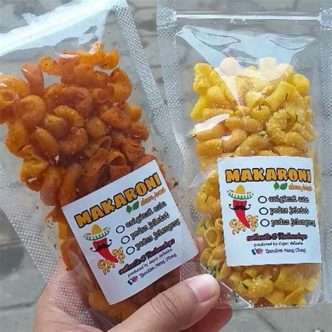 Contoh Label Makanan Makaroni 58 Koleksi Gambar